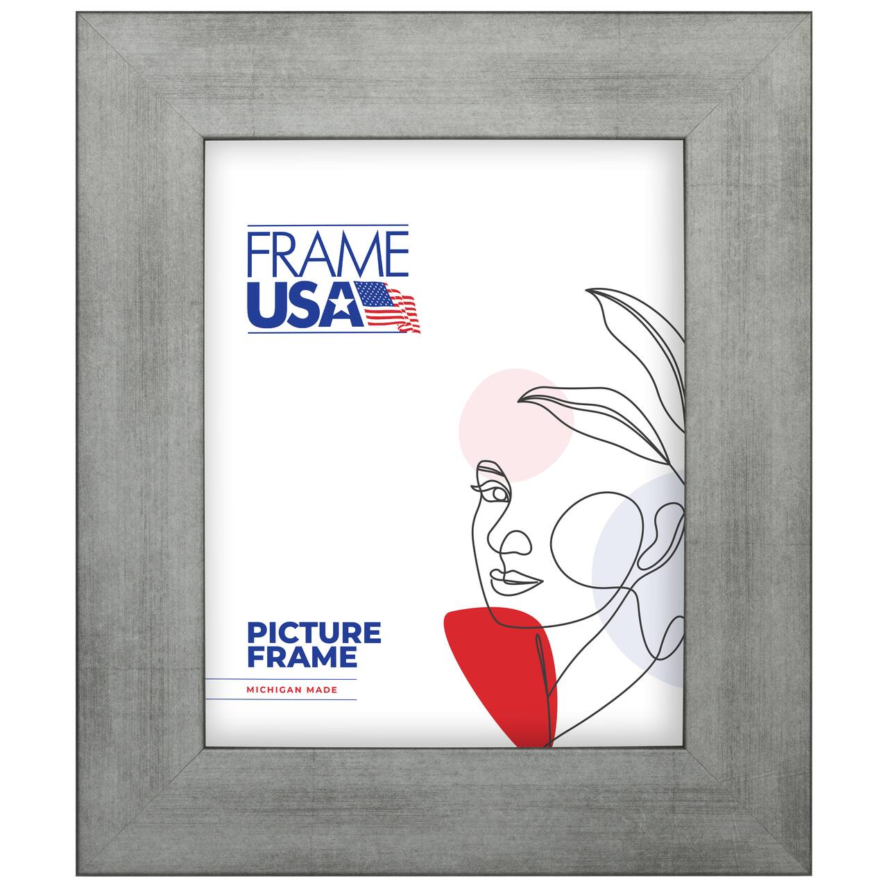 Frame USA Corporate Wide Silver Single Image Picture Frame